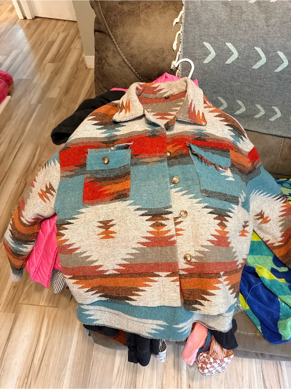 Aztec western jacket - Picture 2 of 3